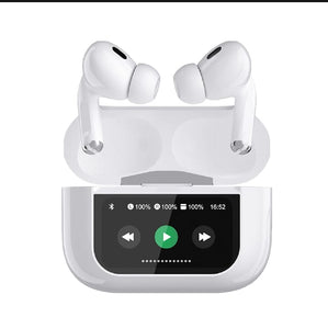 A9 Pro ANC Bluetooth Earbuds – Superior Noise Cancellation, ENC, Play Control & Call Features – Premium AirPods Pro 2 Style for Crystal Clear Sound