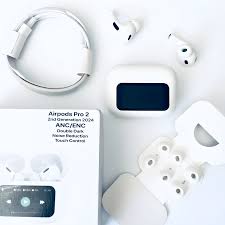 A9 Pro ANC Bluetooth Earbuds – Superior Noise Cancellation, ENC, Play Control & Call Features – Premium AirPods Pro 2 Style for Crystal Clear Sound